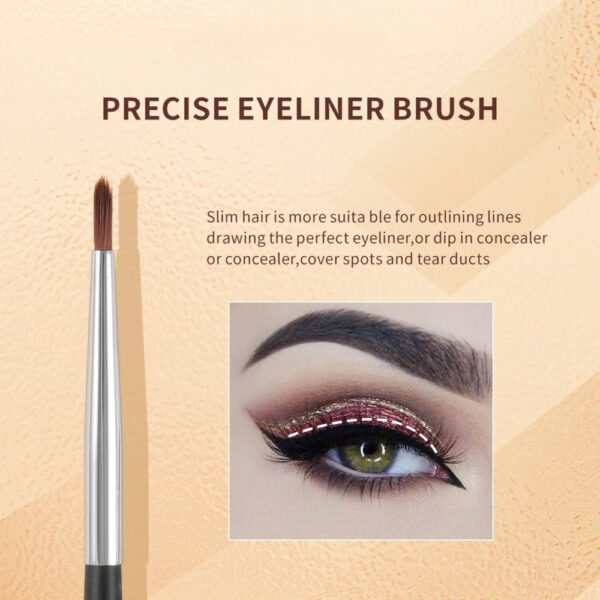 Angled Precision Eyeliner Brush Set - Image 5