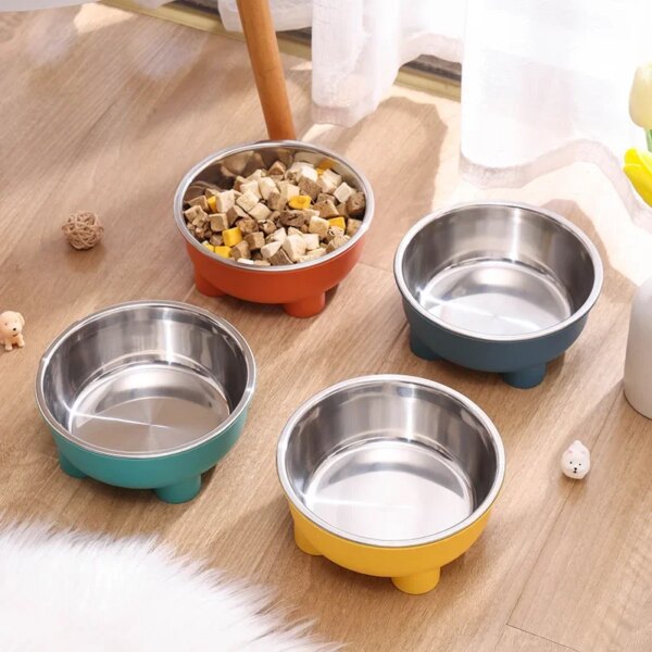 Anti-Slip Stainless Steel Dog Bowl - Image 3